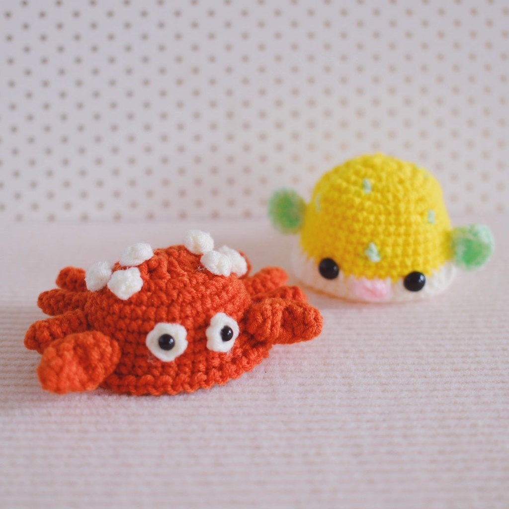 ぬいぐるみ用 海の生き物の帽子