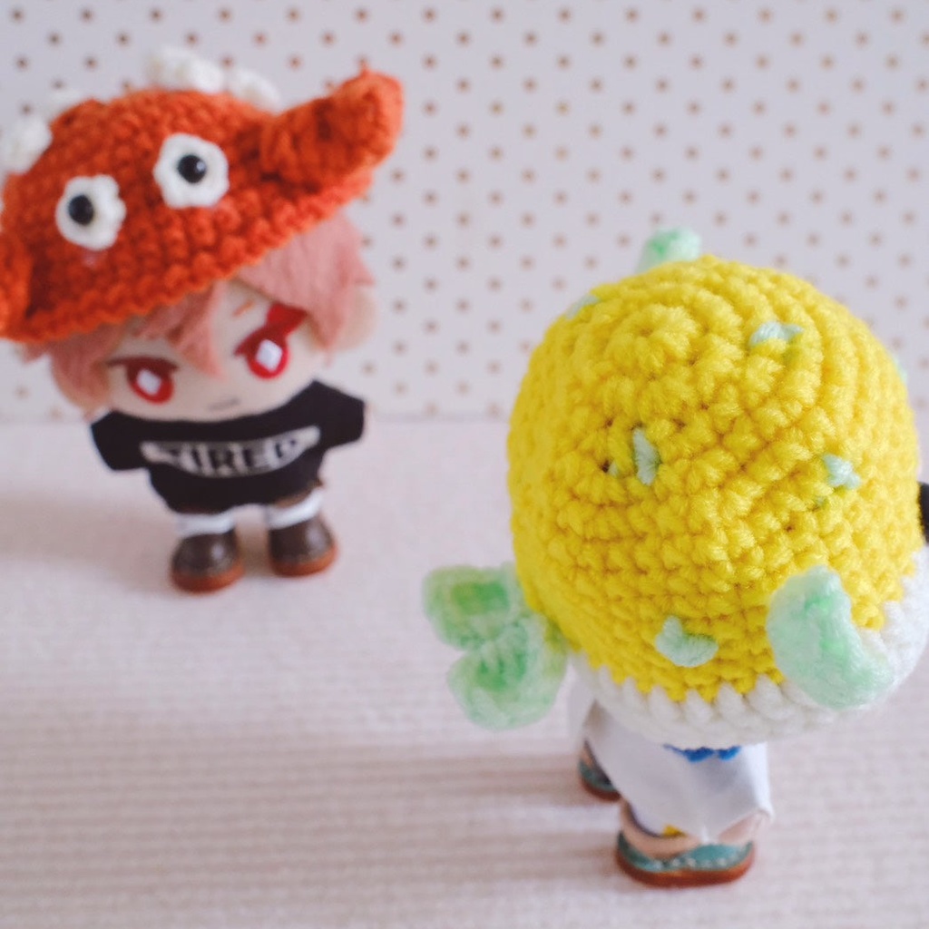 ぬいぐるみ用 海の生き物の帽子