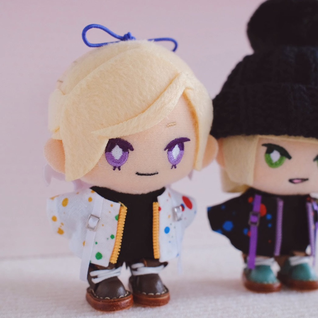 10cm ぬい服 ジッパージャケット