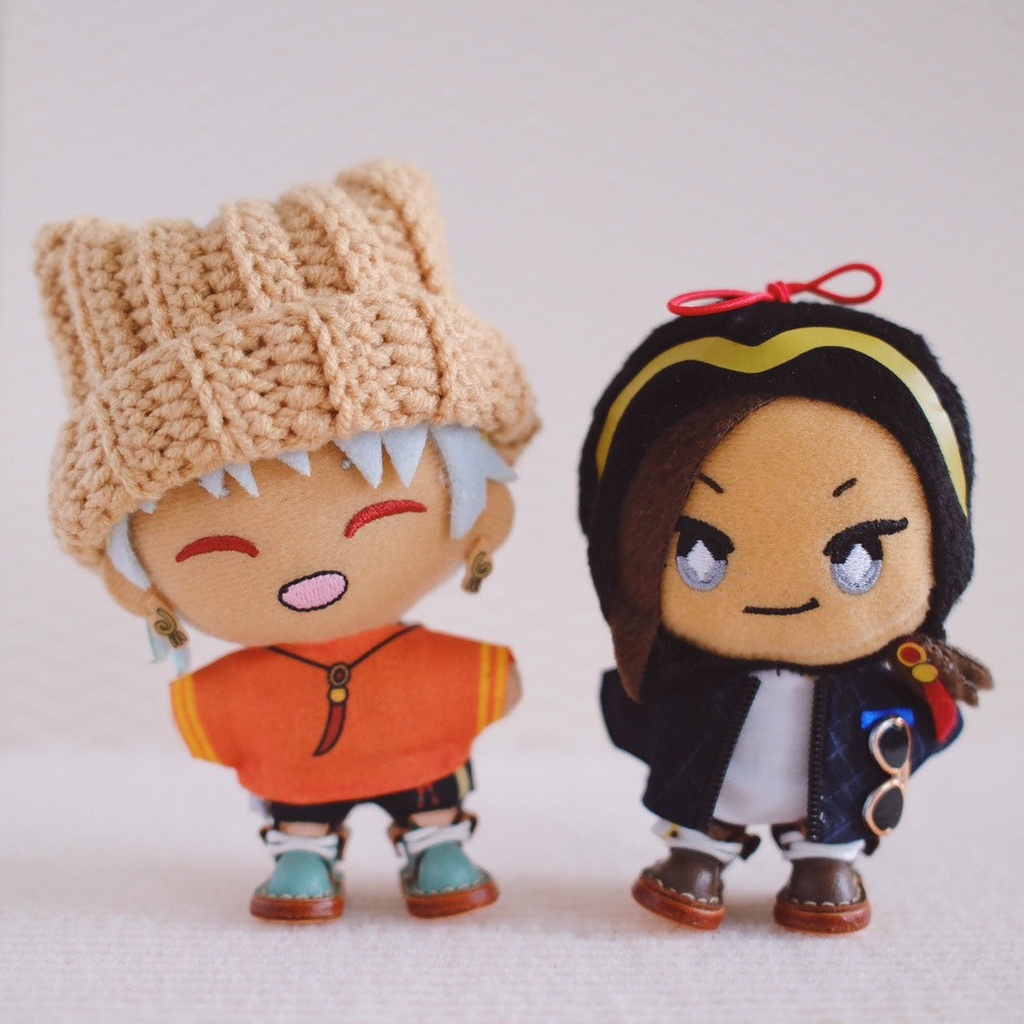 【10cmぬい】ボールチェーン穴付き 猫耳ニット帽・ビーニー(全10色・2サイズ)