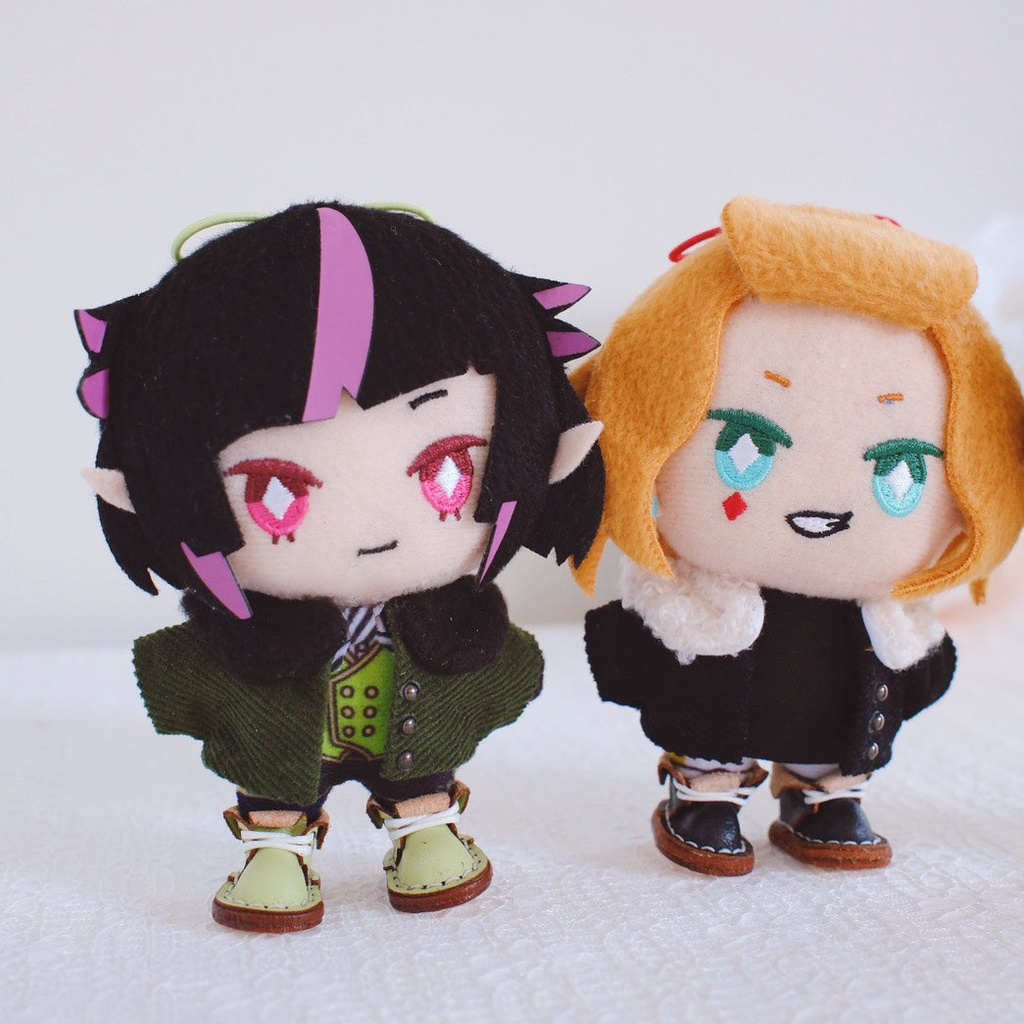 【10cmぬい/12cmぬい】襟ファー付きコーデュロイコート(全2色)