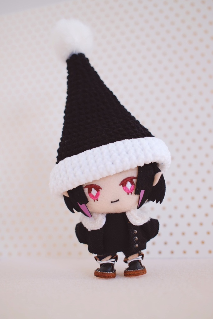 【10cmぬい/12cmぬい】襟ファー付きコーデュロイコート(全2色)