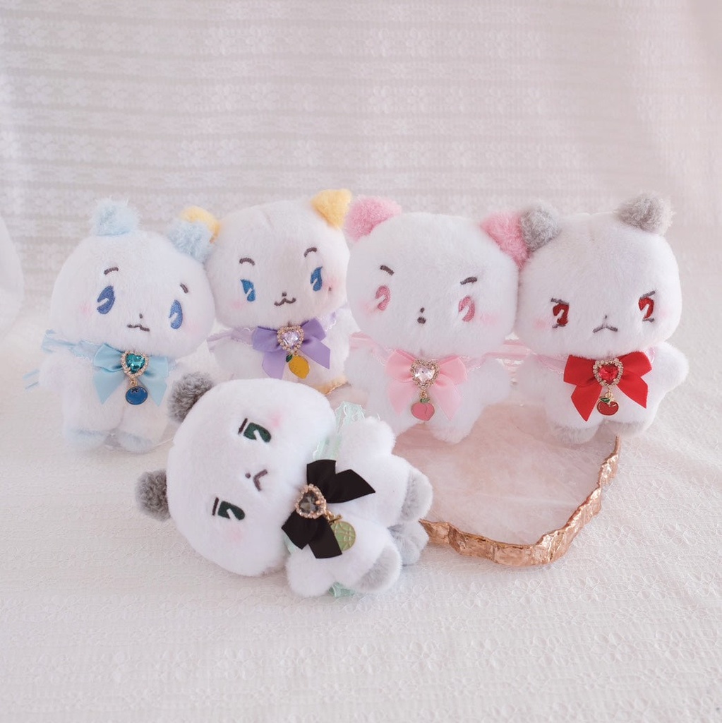 フルーツリボンネックレス(ぬいぐるみ・ドール・ラブブ用)