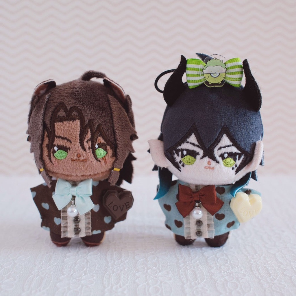 【10cm-15cmぬい】チョコミントサンデーシャツ ぬいぐるみ用