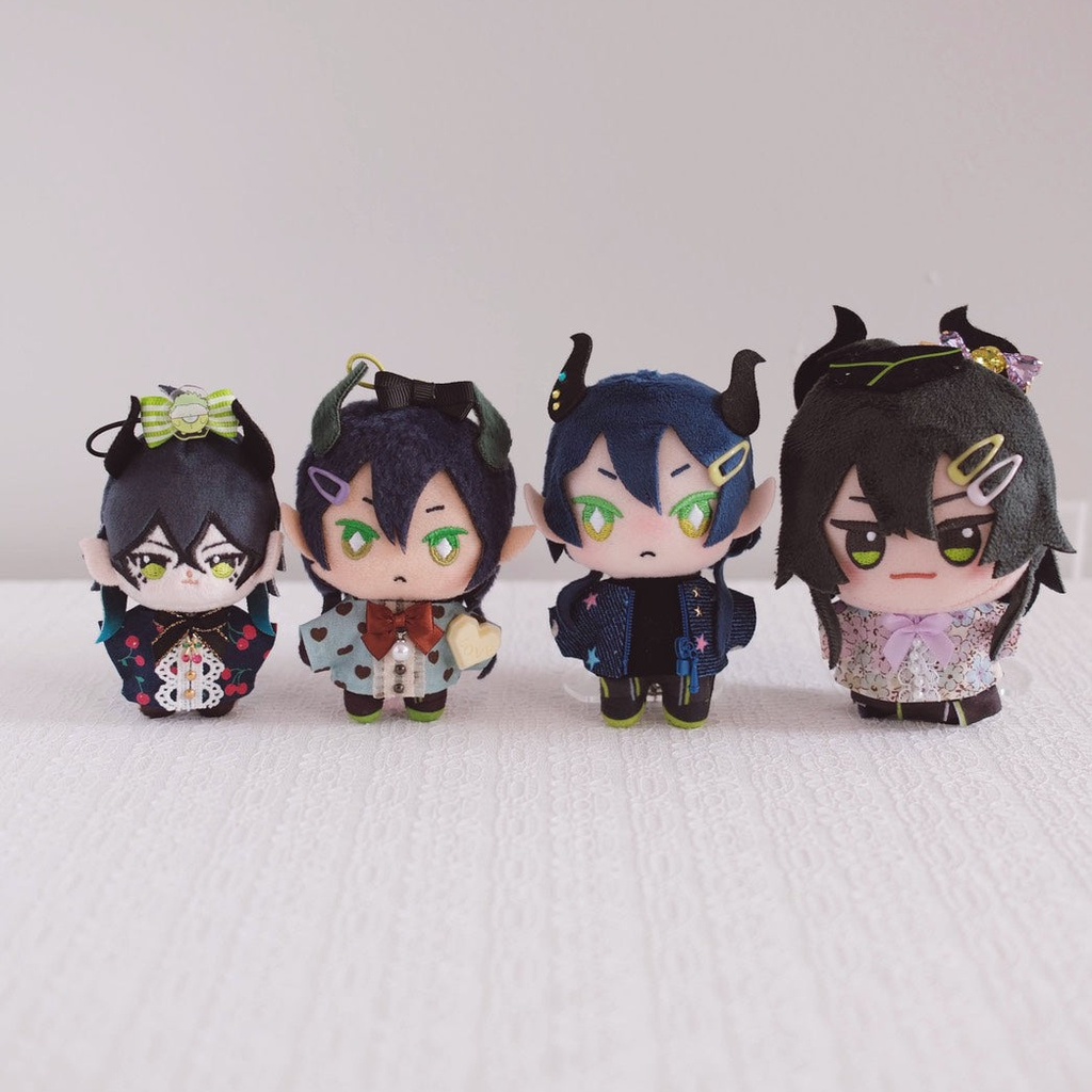 【10cm-15cmぬい】チョコミントサンデーシャツ ぬいぐるみ用