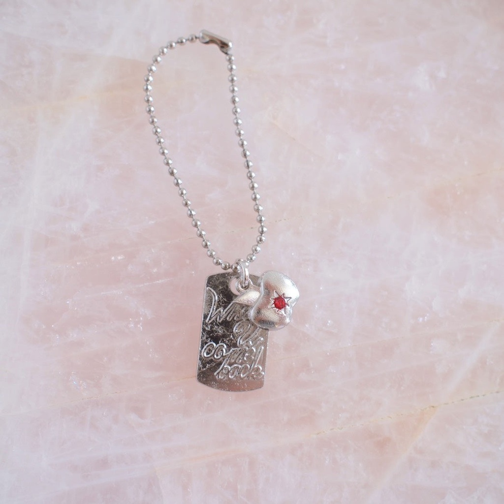 【10cm-15cmぬい】アップルネックレス / リンゴのネックレス ぬいぐるみ用