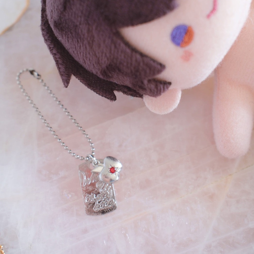 【10cm-15cmぬい】アップルネックレス / リンゴのネックレス ぬいぐるみ用