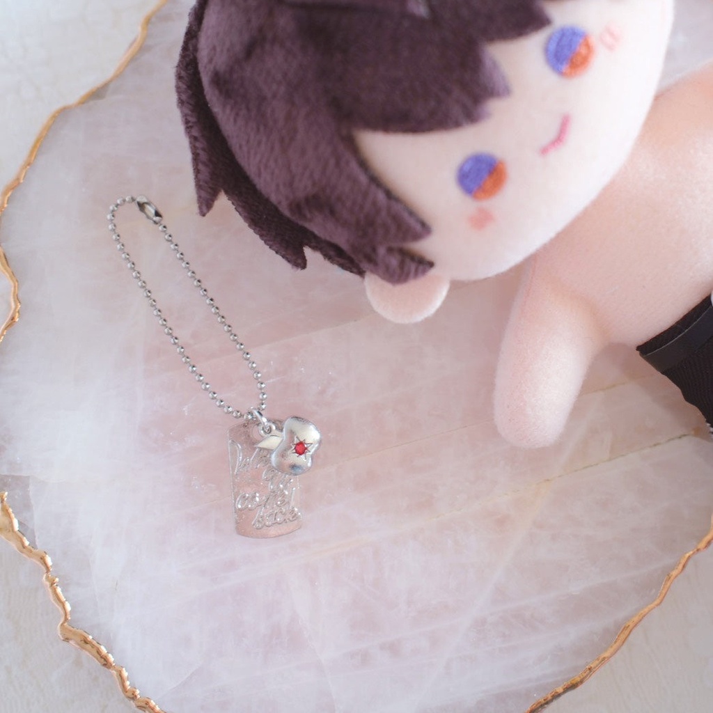 【10cm-15cmぬい】アップルネックレス / リンゴのネックレス ぬいぐるみ用