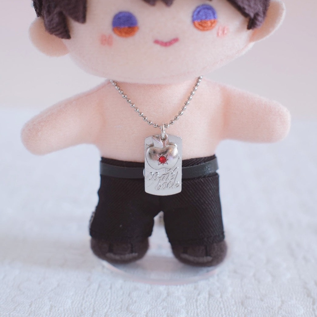 【10cm-15cmぬい】アップルネックレス / リンゴのネックレス ぬいぐるみ用