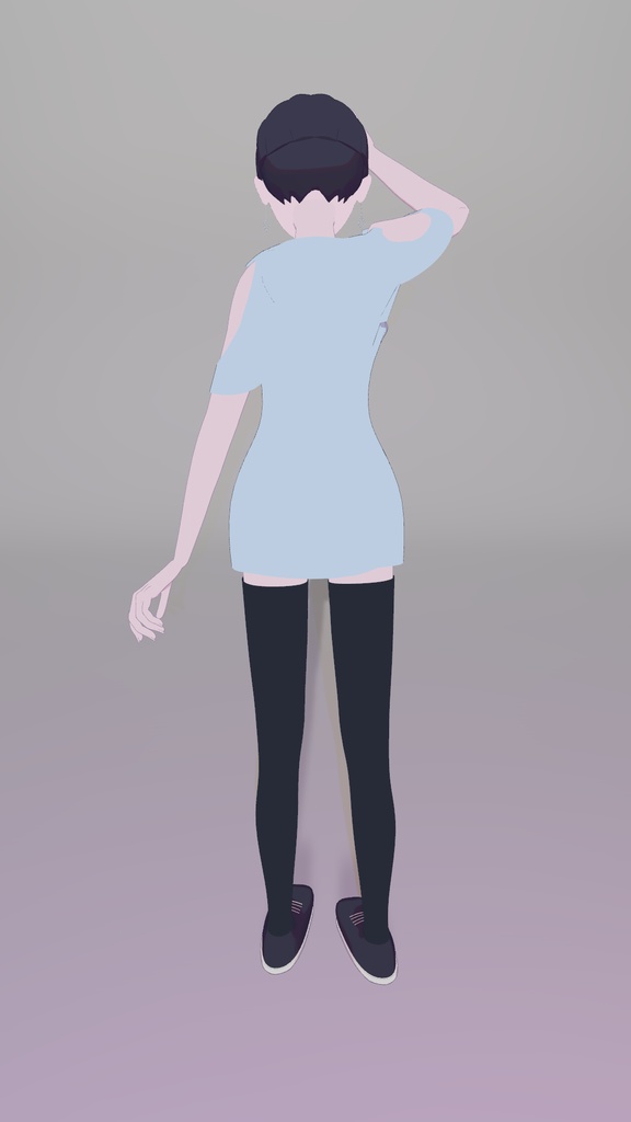 【無料】オリジナル3Dモデル「Nire」