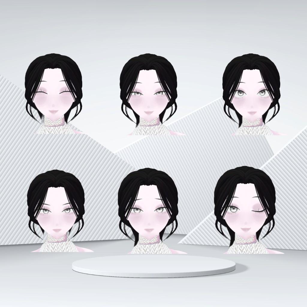 【無料】オリジナル3Dモデル「Lan」