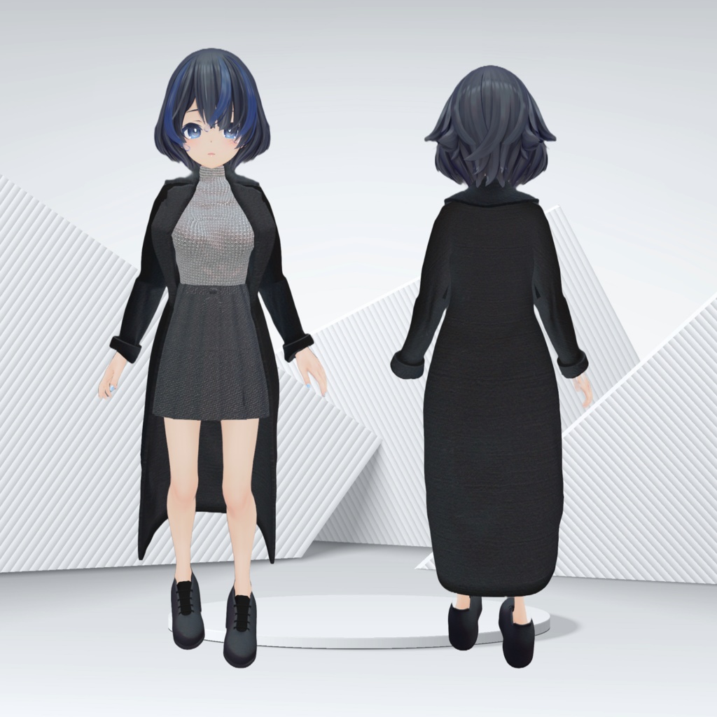 【無料】しずくさん専用衣装「コートセット」