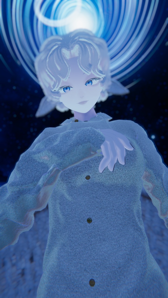 オリジナル3Dモデル「天使のNoel」