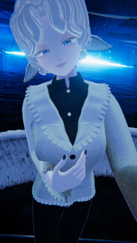 オリジナル3Dモデル「天使のNoel」