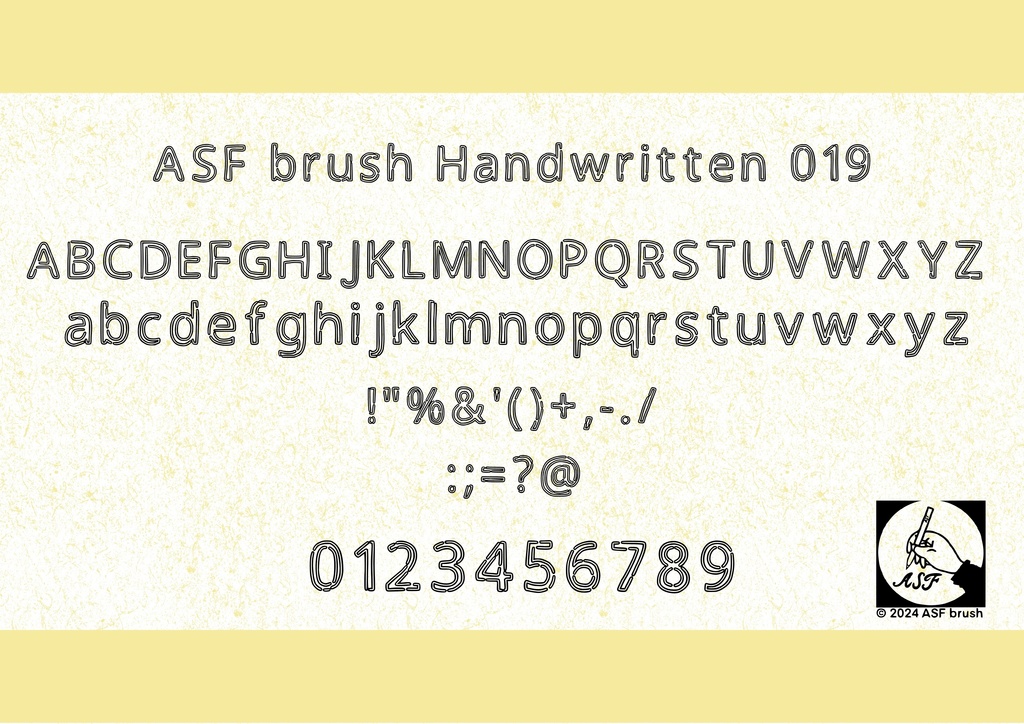 ASF brush Handwritten Font 019