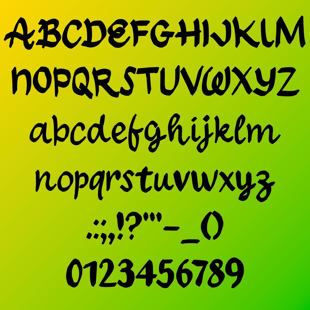 手書きフォント【商用利用可能】033