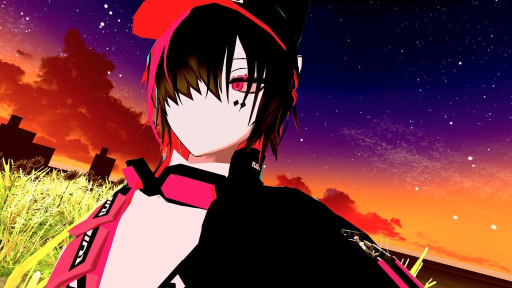 【VRC想定アバター】カミヲ