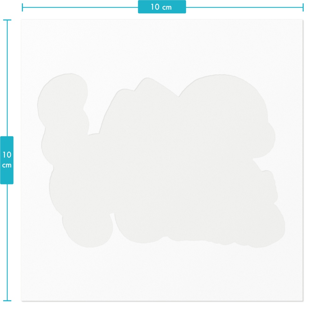 赤ちゃんと猫 ステッカー
