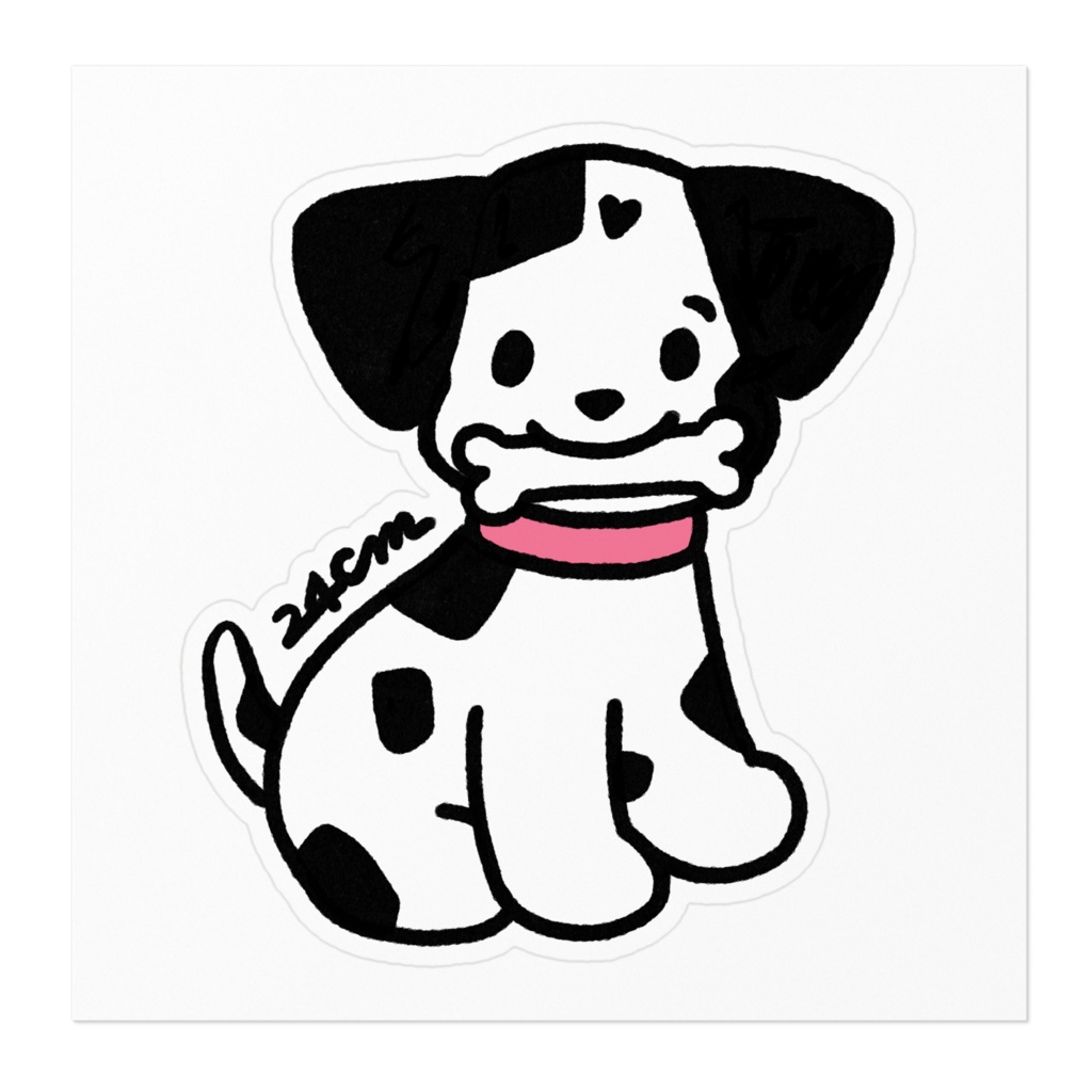 ダルメシアン ステッカー