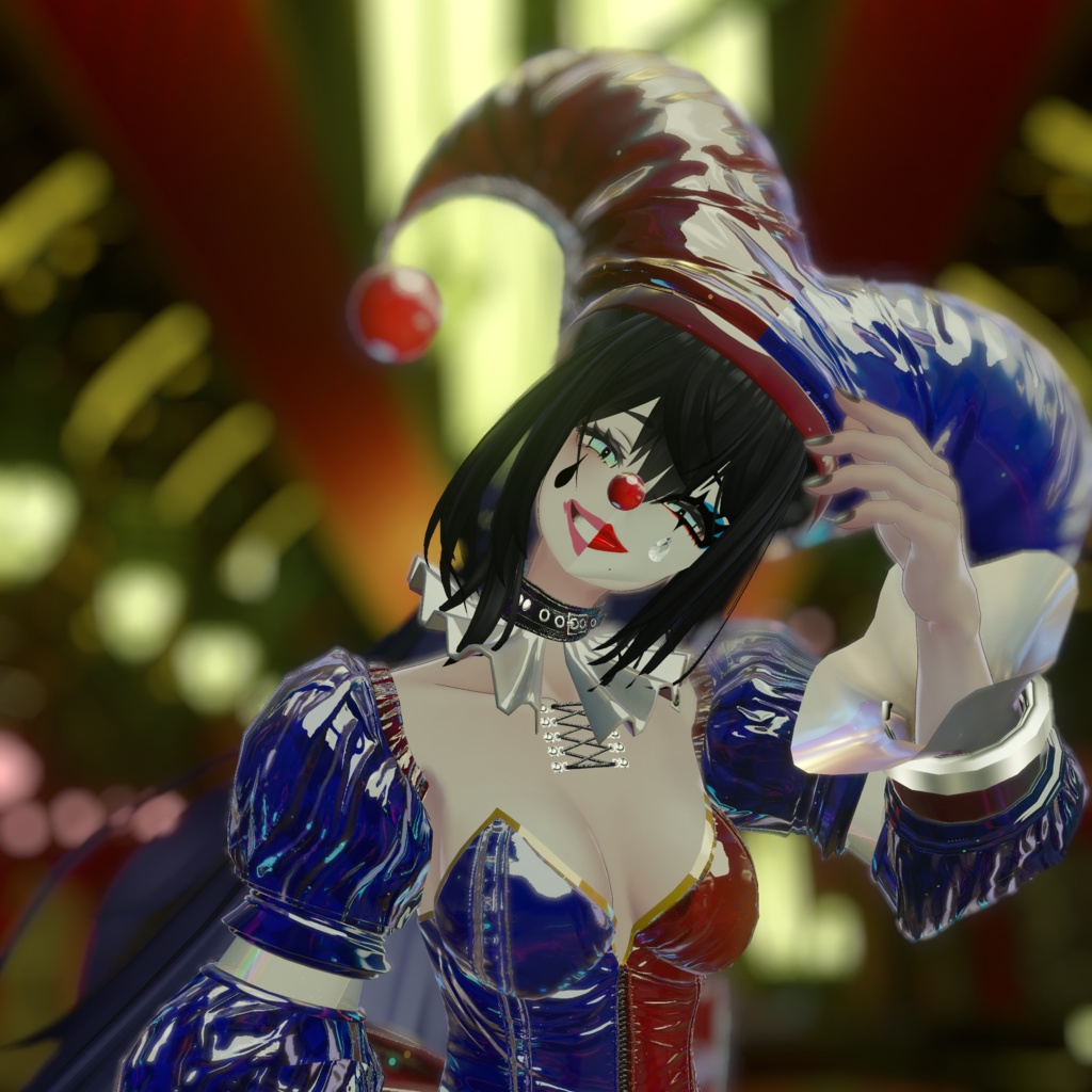 ピエロメイク&アイテクスチャ