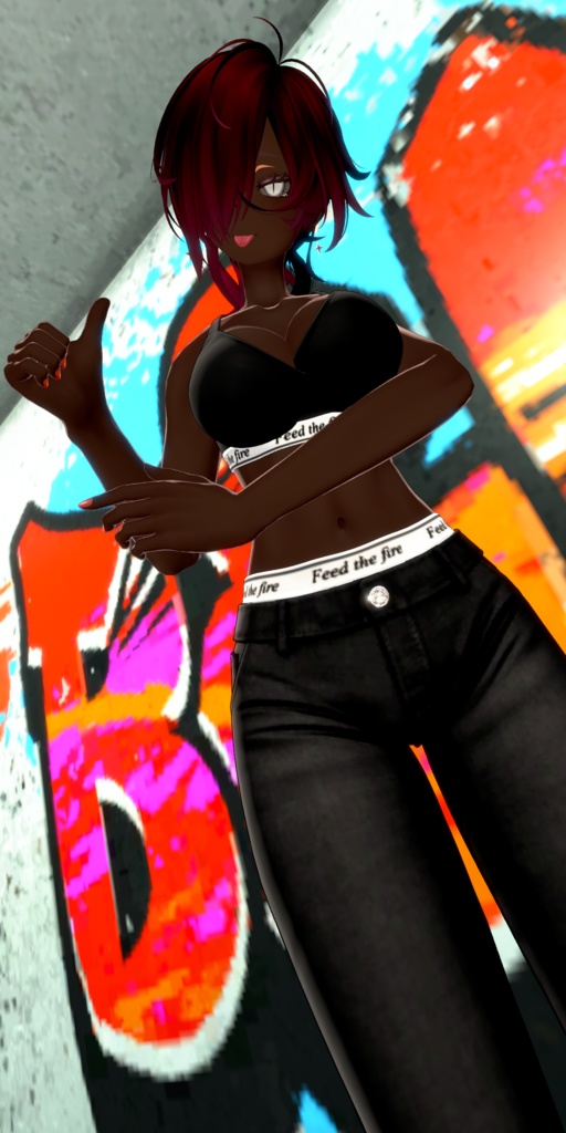 ラシューシャの肌色を簡単に変更できるテクスチャ