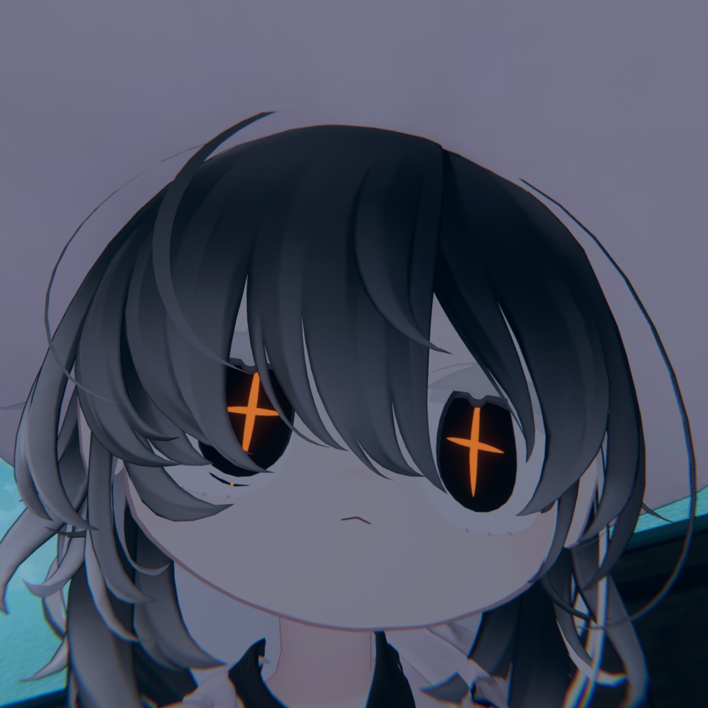 X字しいたけ目&十字しいたけ目Eye Texture