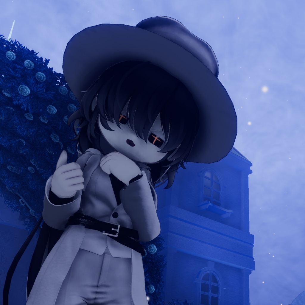 X字しいたけ目&十字しいたけ目Eye Texture