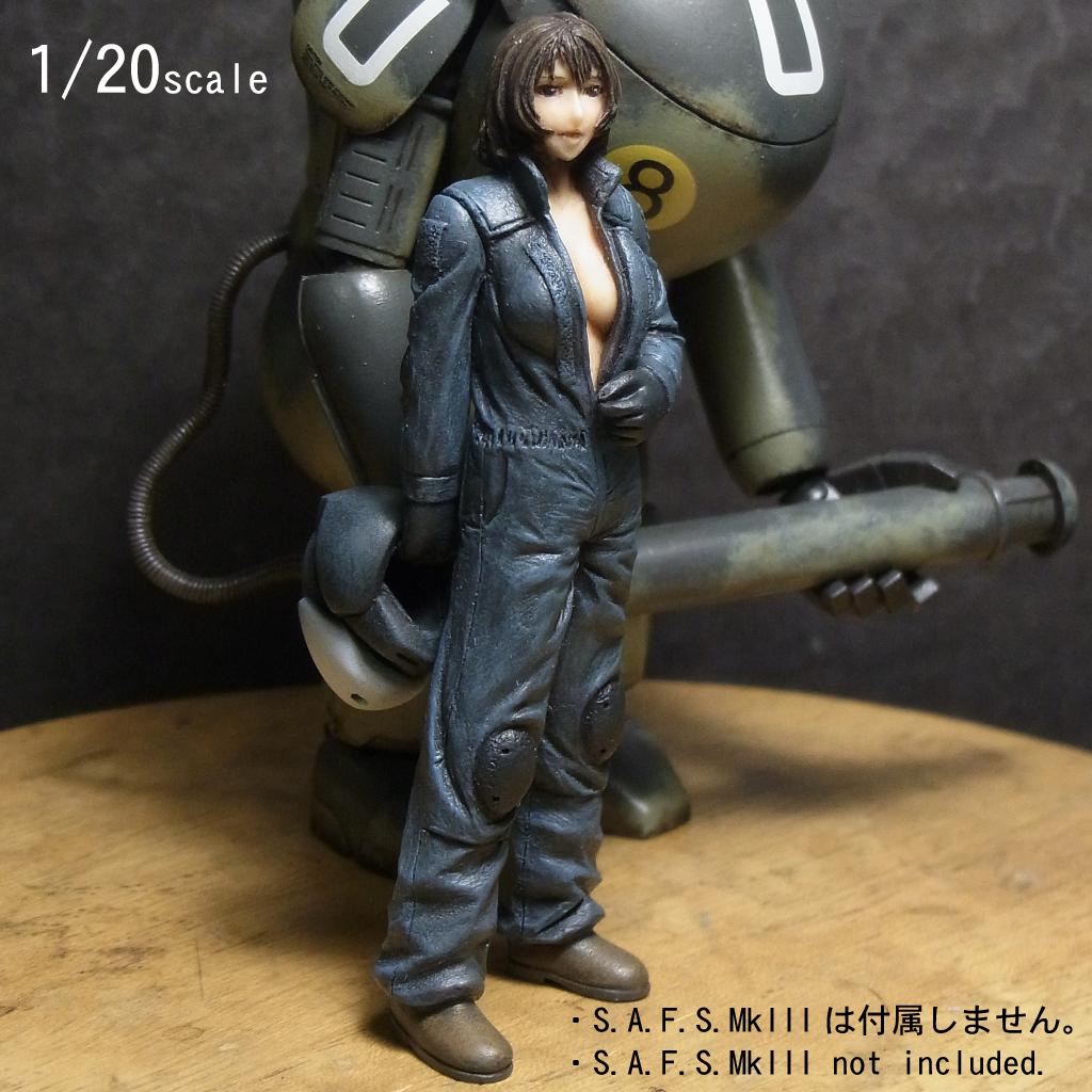 1/20 Ma.K. 傭兵軍女性パイロット【重力下S】