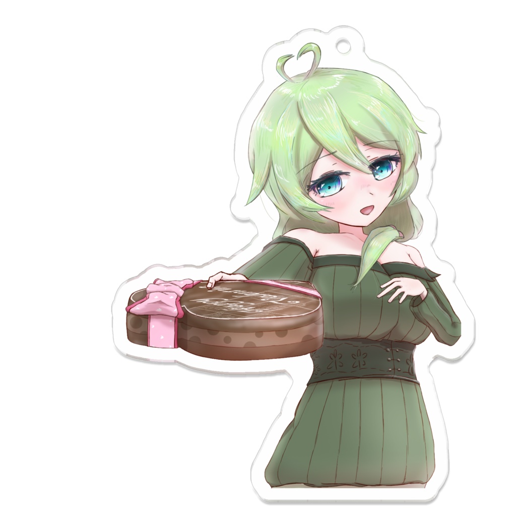 [アクリルキーホルダー] 在りがとうショコラ