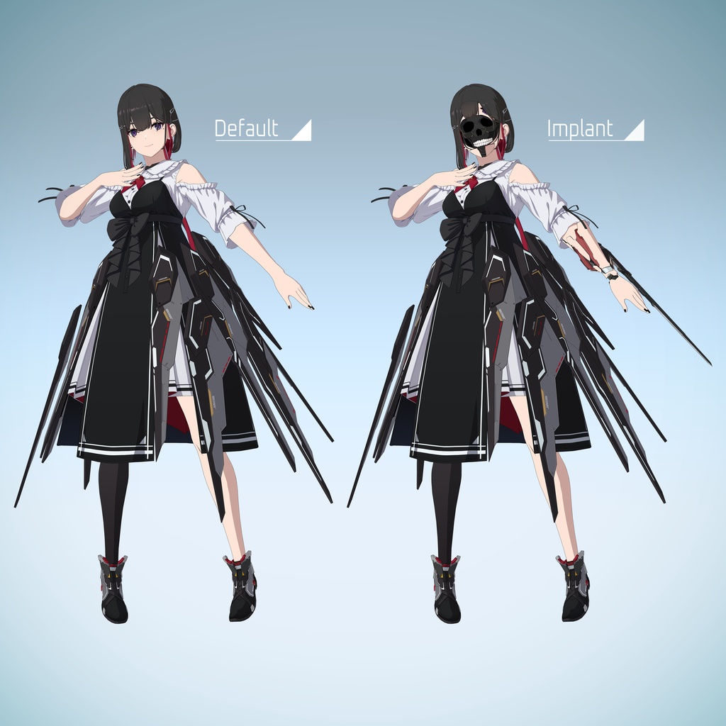 【オリジナル3Dモデル】Makina ―マキナ―