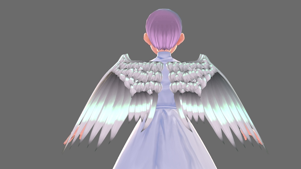 【無料版あり】【VRoid】翼プリセット