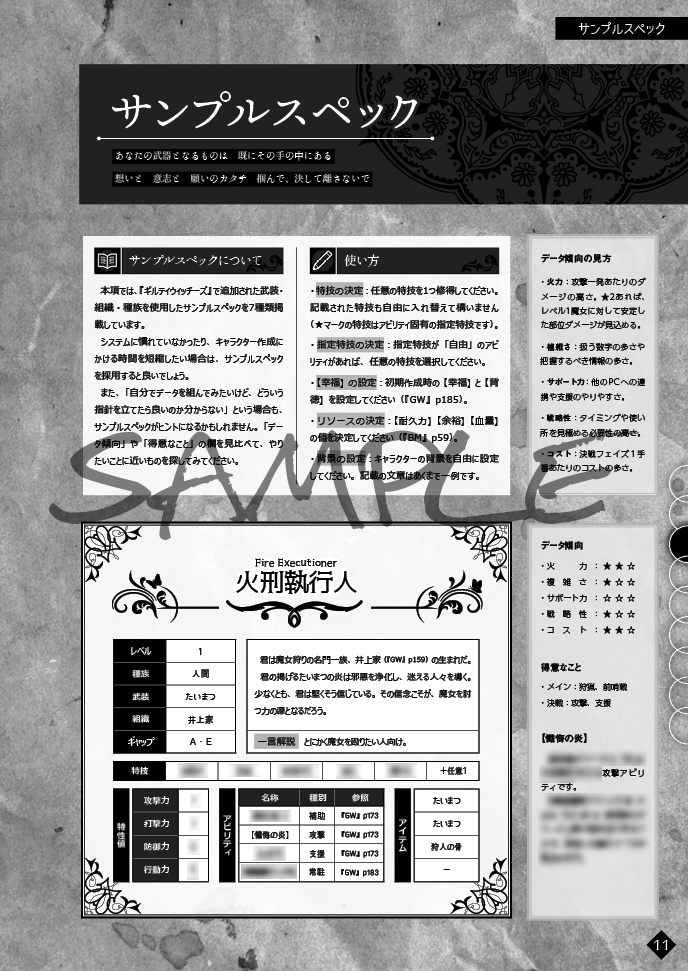 ギルティウィッチーズシナリオ集『善き罪過のしるべ』