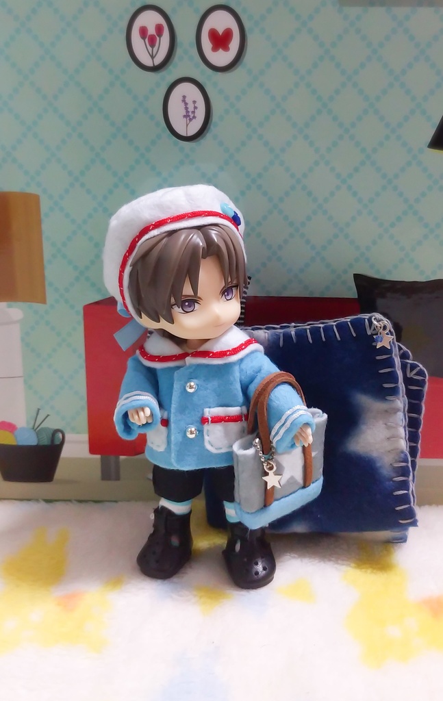 ホワイトベレーのマリンジャケットセット オビツ11ボディ オビツろいどに