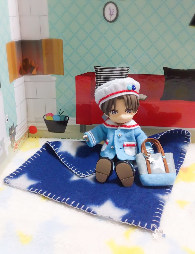 ホワイトベレーのマリンジャケットセット オビツ11ボディ オビツろいどに