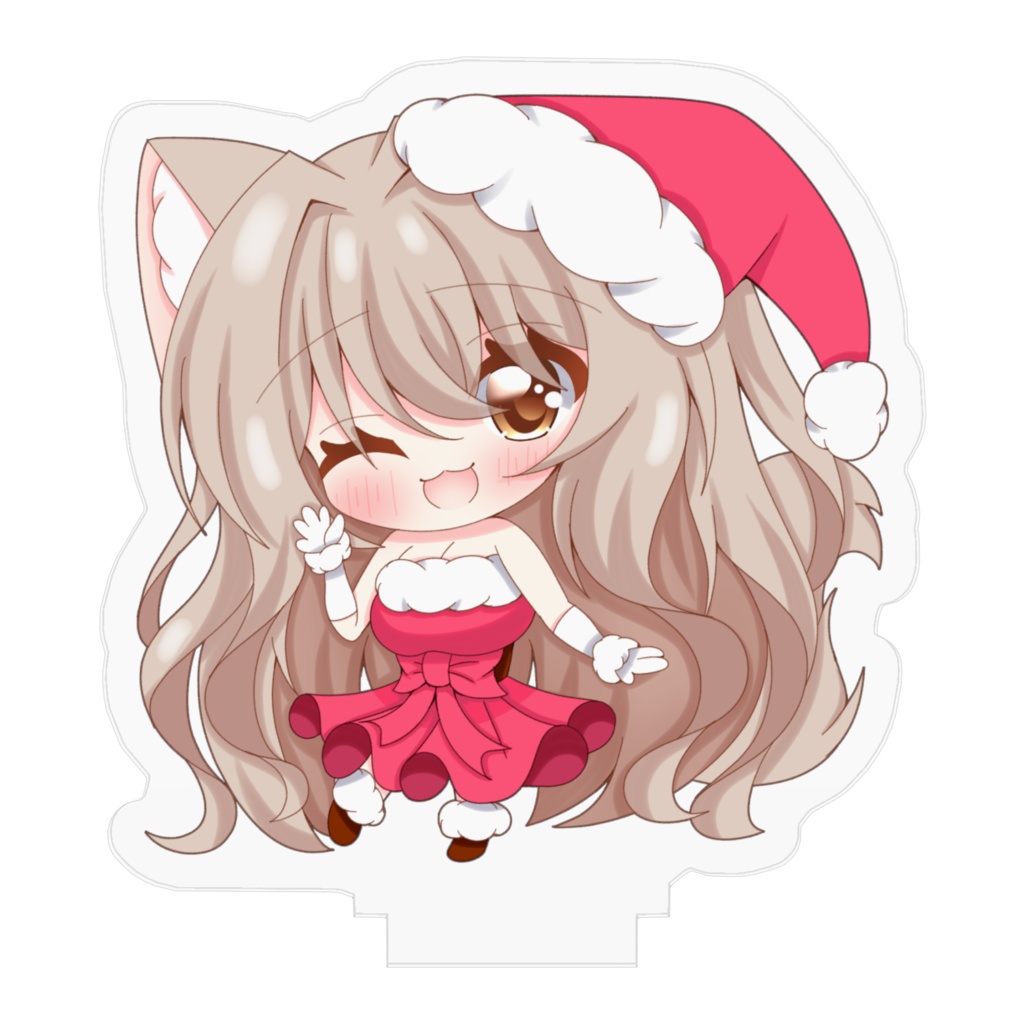 【期間限定】巴ちゃんアクリルフィギュア~クリスマス~
