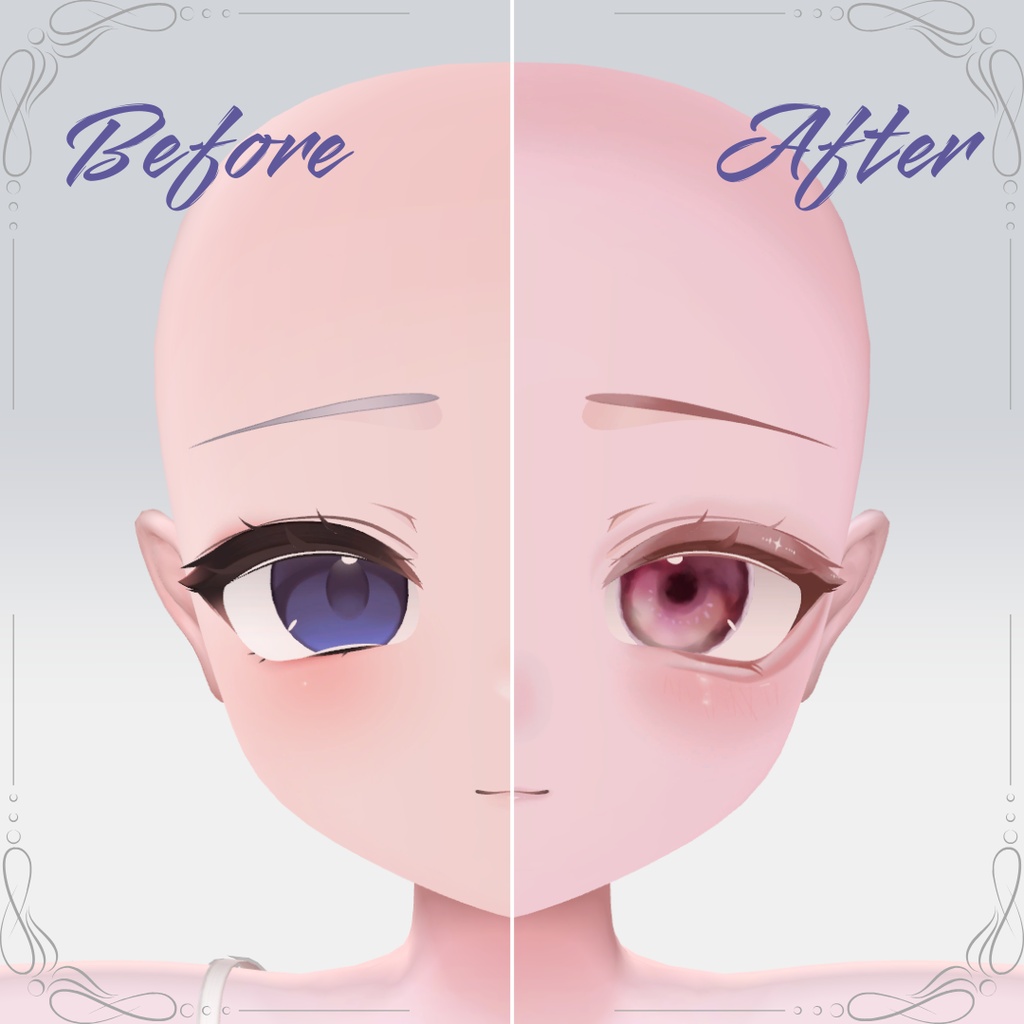 【発売記念セール!】Fairy doll make up&eyetexture 輝夜対応