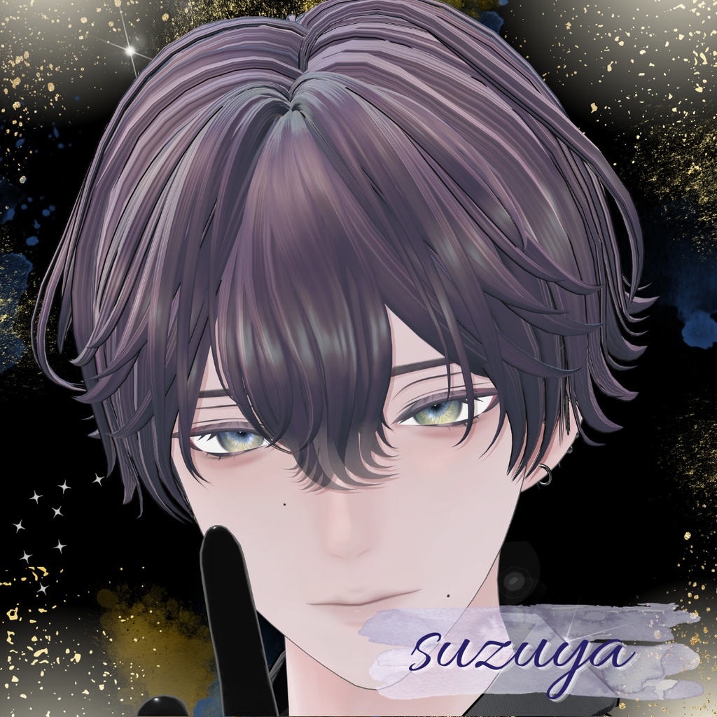 【10アバター対応】光彩の伊吹 eye texture&material