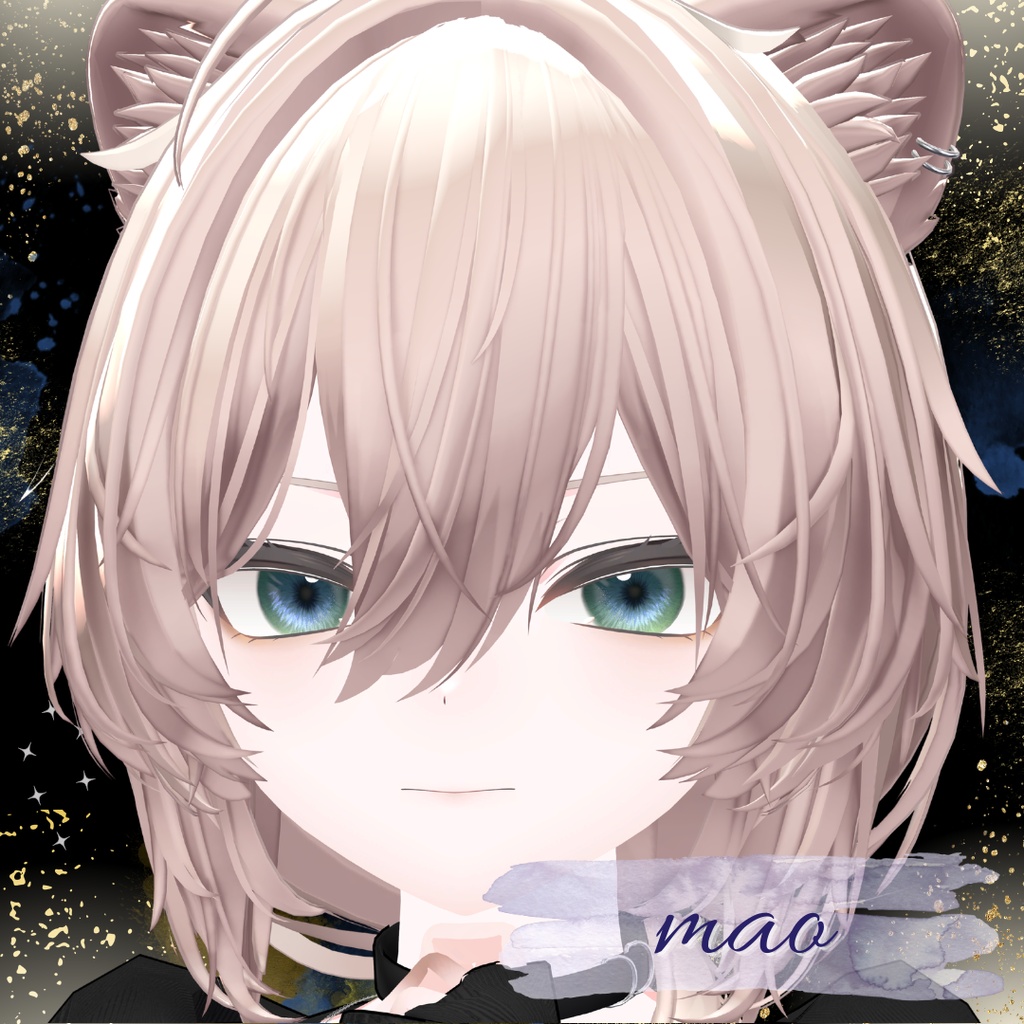 【10アバター対応】光彩の伊吹 eye texture&material