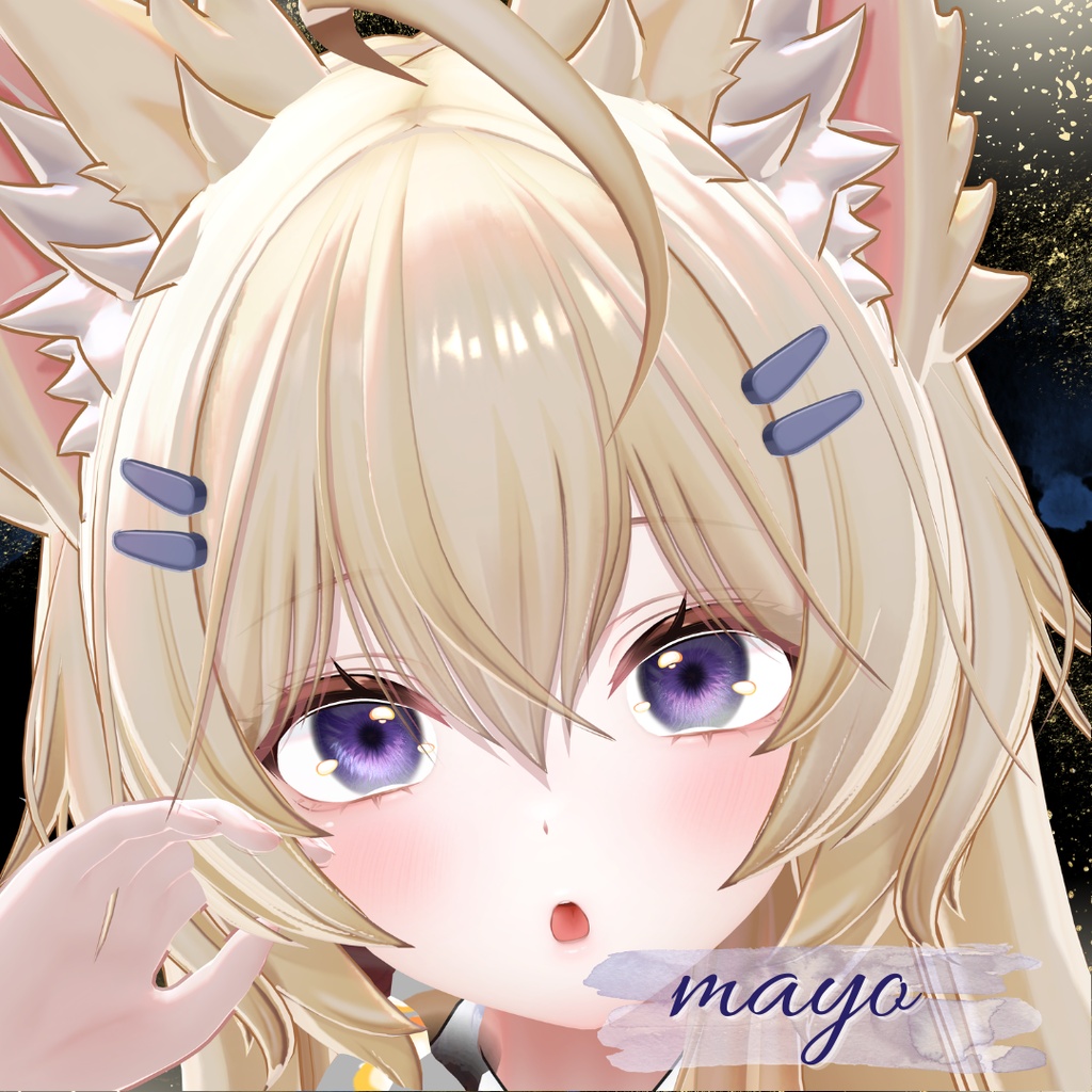 【10アバター対応】光彩の伊吹 eye texture&material