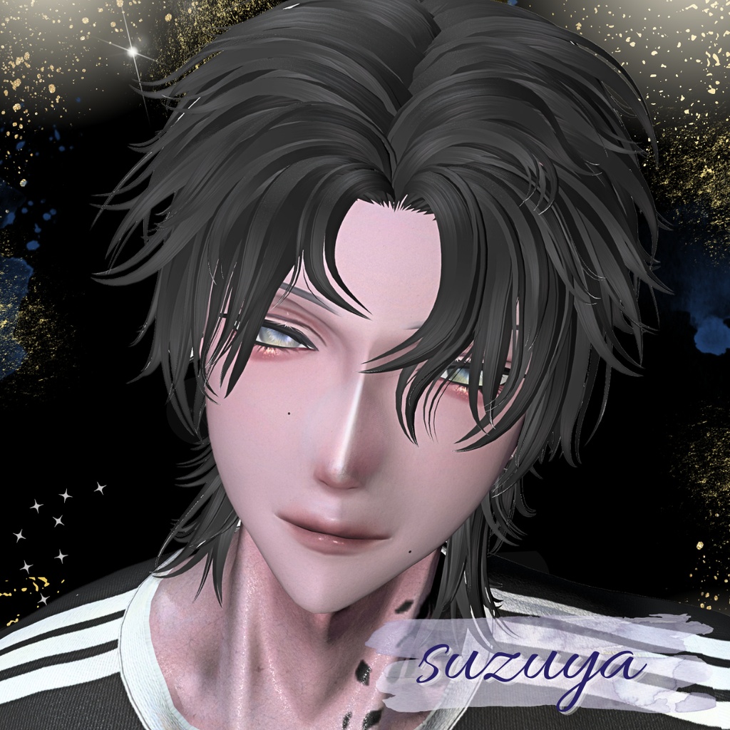 【10アバター対応】光彩の伊吹 eye texture&material