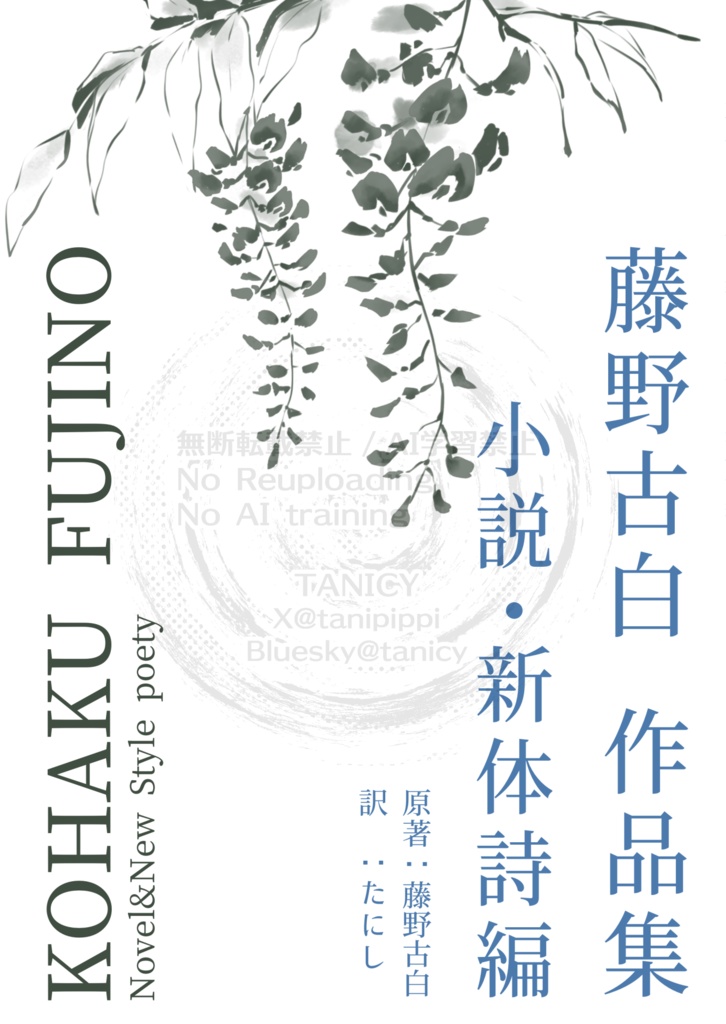 藤野古白 作品集 小説・新体詩編