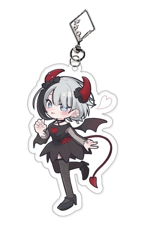 【10月中のみ販売】なのちアクリルキーホルダー【ハロウィン限定衣装】