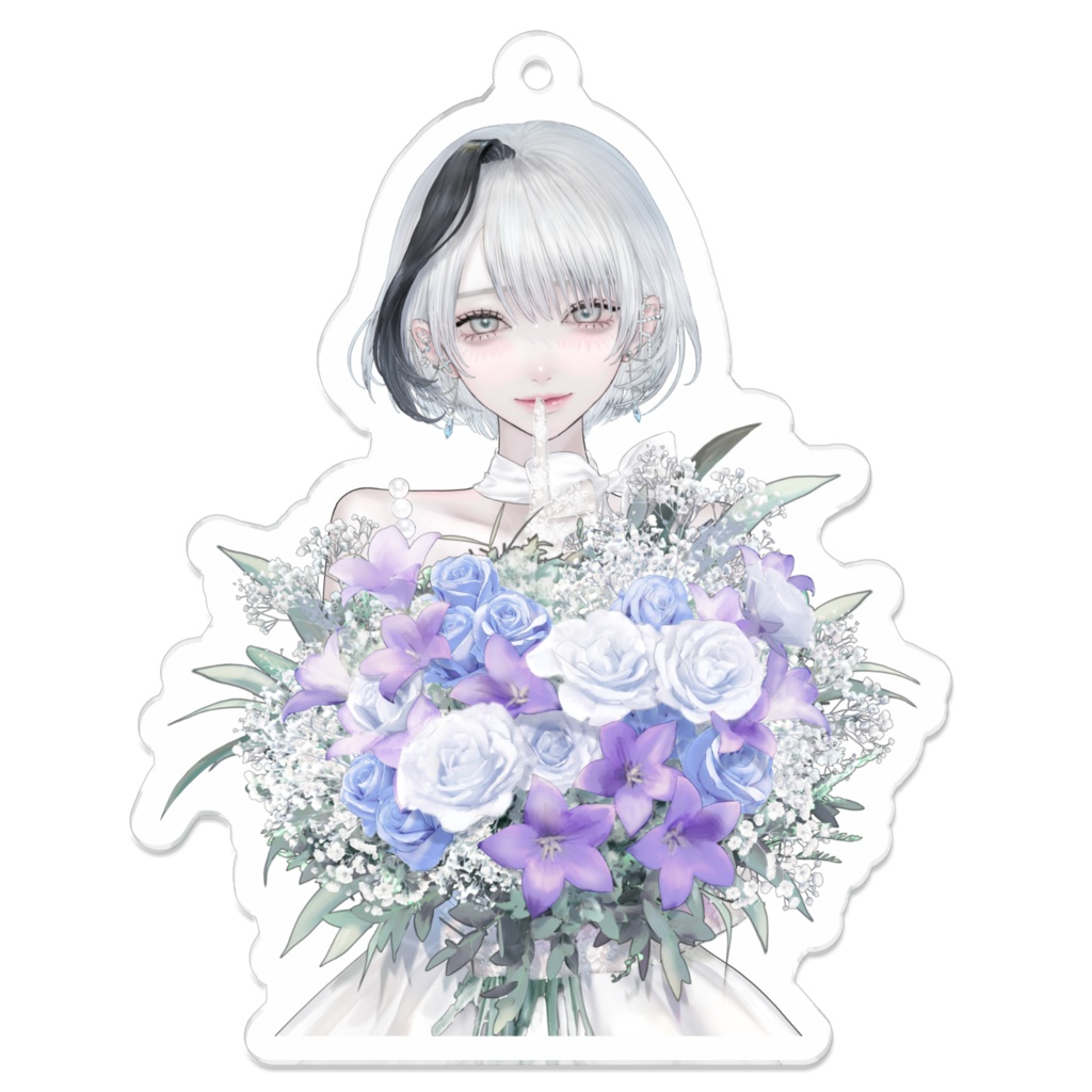 【2周年記念】アクリルキーホルダー 70×70mm