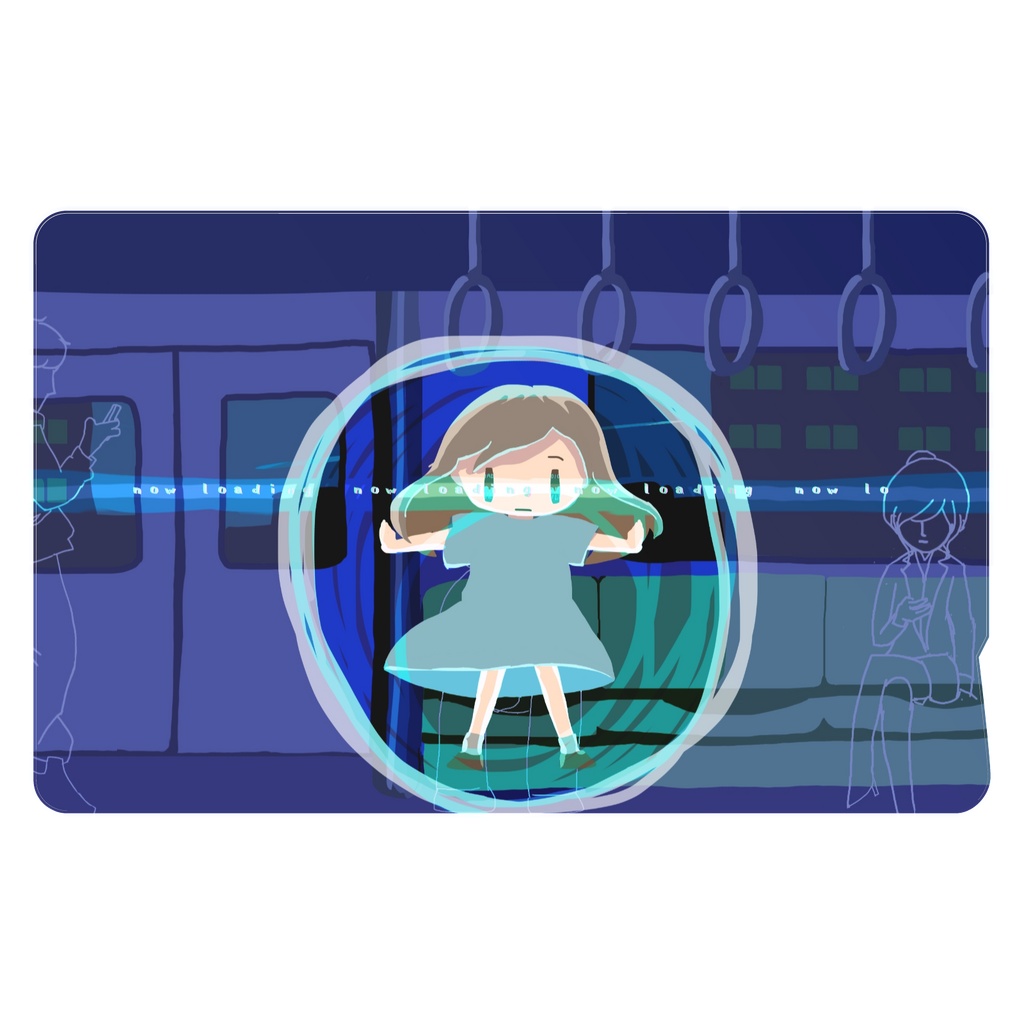日常の中のバリア ICカードステッカー