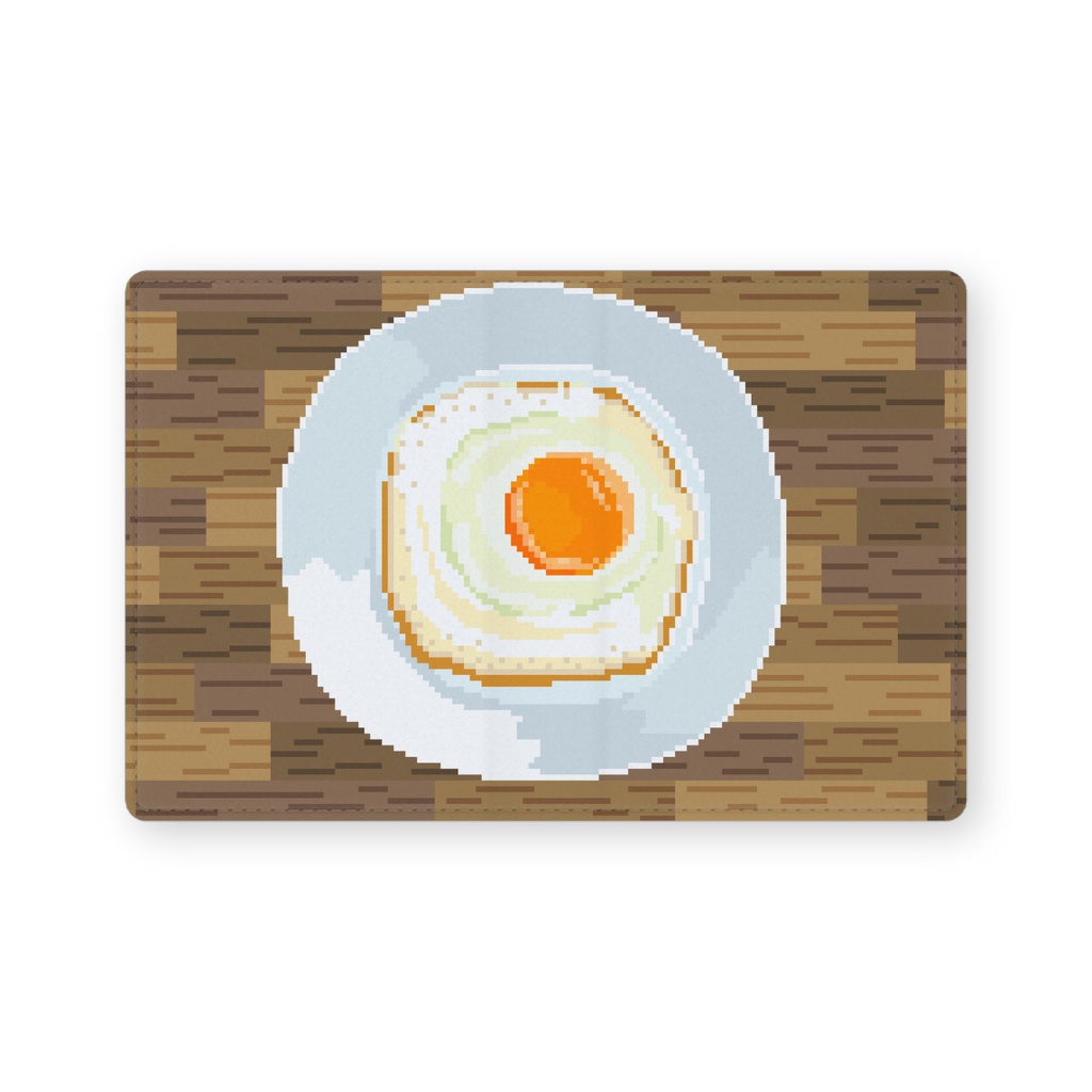 ドット絵目玉焼きの名刺入れ