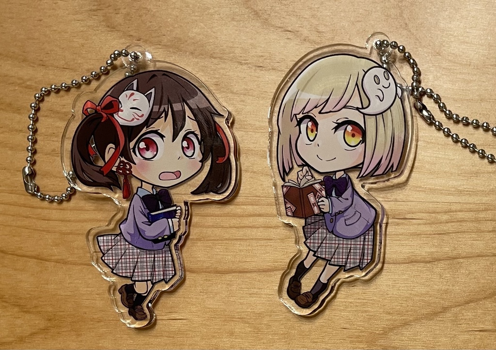 幽霊部員アクリルキーホルダー