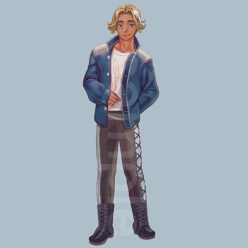 【立ち絵】おじさん6(差分6枚)