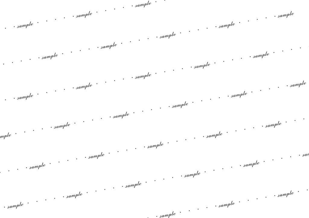 【無料】透かし3種(ウォーターマーク)(サンプル表記)