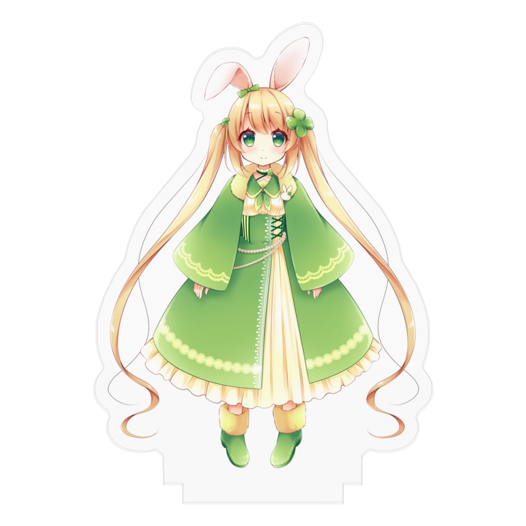 四葉うさのアクリルフィギュア