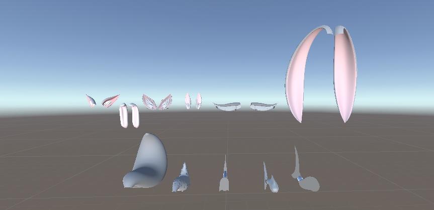 Skullnuts Ears and Tails pack